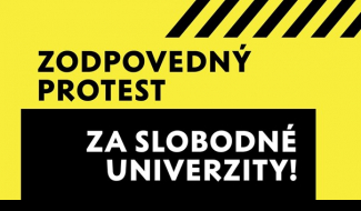 Podporujeme zodpovedný protest za slobodné univerzity