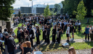 Pietny akt na Židovskom cintoríne vo Zvolene