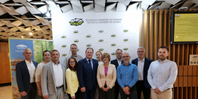 Účastníci pracovného stretnutia Konzorcia - AgroForestry z SPU v Nitre a TUZVO