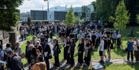 Pietny akt na Židovskom cintoríne vo Zvolene