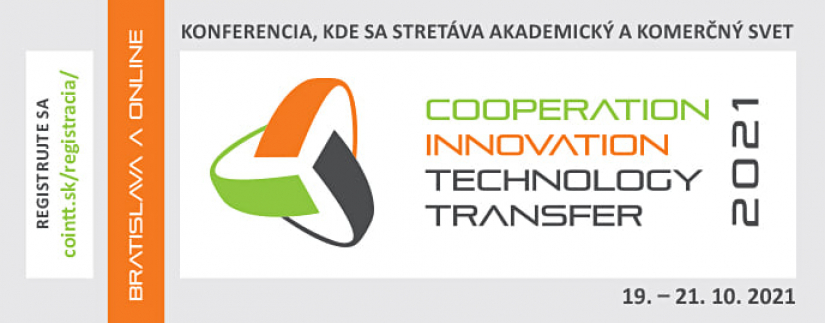 Pozvánka na odbornú konferenciu s medzinárodnou účasťou COINTT 2021 (COOPERATION INNOVATION TECHNOLOGY TRANSFER)