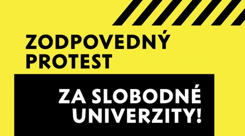 Podporujeme zodpovedný protest za slobodné univerzity